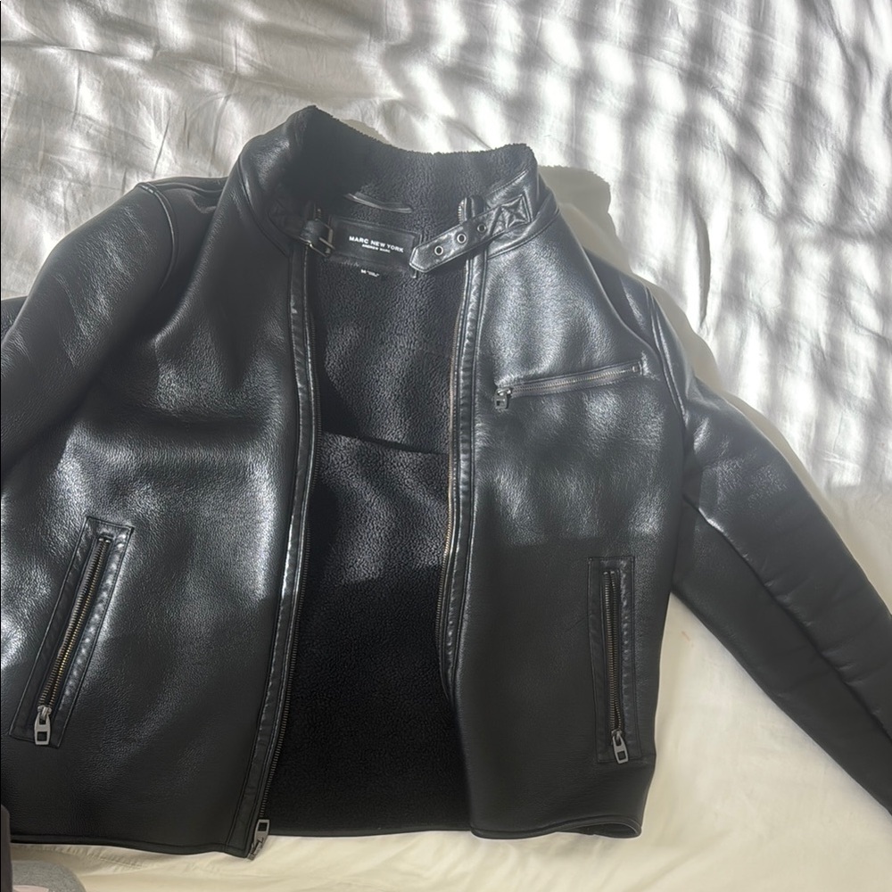 Men’s Black Leather Jacket
